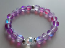 The Giving Bracelet Purple Angel Glass